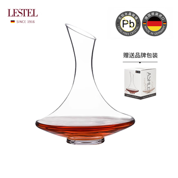 Lestel german imported handmade crystal glass red wine decanter wine divider european high-end wine divider household handmade decanter 2000ml
