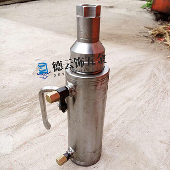 Tnbrothers prestressed tensioner highway bridge steel strand anchor cable electric hydraulic tensile pull-through jack high-pressure oil pump 27 ton front cassette jack