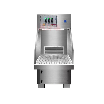 Lechenxin grinding table polishing dust removal workbench hardware woodworking deburring vacuum table purification table 800 wet sanding table