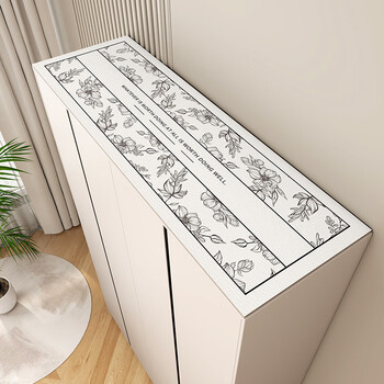 Aoyanlai wardrobe top dustproof cloth wardrobe top dustproof cloth cabinet top cover cloth cover sideboard shoe cabinet tv cabinet table mousse - dining table leather mat 40x160cm