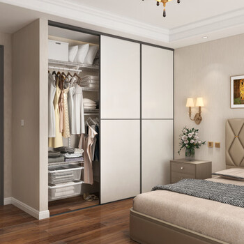 Platinum walk-in metal cloakroom open wall wardrobe wardrobe storage room overall bedroom coat rack environmentally friendly custom-made special shot, the price is subject to the design plan