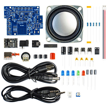 Bluetooth audio electronic diy kit mobile phone amplifier speaker circuit board production teaching training tj-56-527a kit