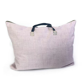 Large portable moving storage bag, clothes, quilt, bag, luggage storage bag, student dormitory organization bag, small size 10*20cm, random color - trial size