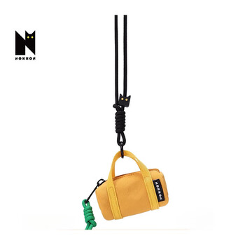 Noxxon flash carry-on bag, coin purse, portable, cute, compact and versatile, trendy brand headphone shopping storage bag, sunshine yellow