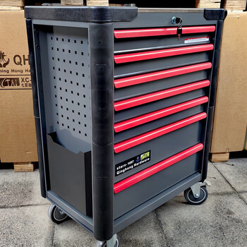 Sailoto seven-layer drawer mobile heavy-duty tool cart, auto repair, industrial maintenance, good helper, mobile lightweight straight hair xc1097 alloy gray