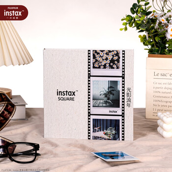 Fujifilm one-shot instax square photo album, light and shadow, square photo album, light and shadow, time