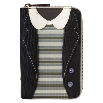 Loungeflyloungefly warner bros. beetlejuice 2 zip wallet black