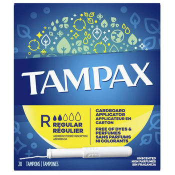 Tampax (tampax) canada tampax tampax pearl long catheter pearl cotton strips 16-96 medium large extra large medium size 20 cardboard catheters others