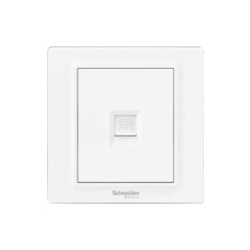 Schneider jingyi series white single-link information socket (category 5e) a3s31rj5_we_c1 single-link information socket (category 5e) jingyibai