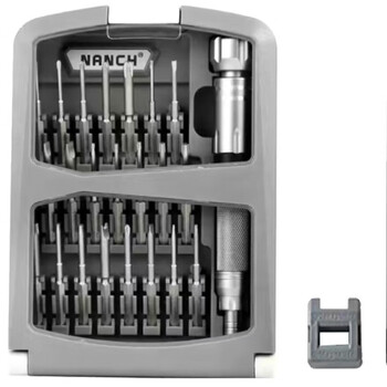 Nanqi 22-in-1 precision combination screwdriver crv steel desktop notebook digital repair tool set classic 22-in-1 set crv steel plus magnet