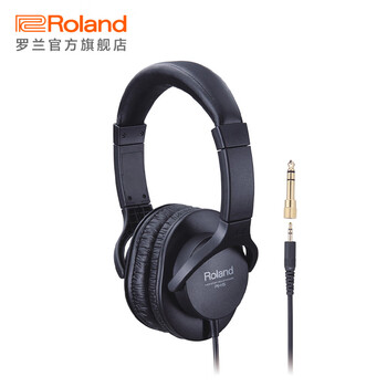 Roland rh series head-mounted monitor electric piano digital piano electronic drum electronic keyboard headphones come with adapter rh-5 closed type (electric drum keyboard)