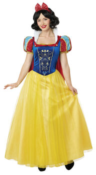 Women's luxury snow white costume