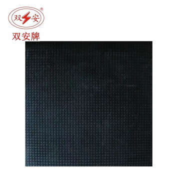 Shuang'an high voltage 20kv/35kv/40kv insulating rubber pad rubber plate 4/6mm substation room distribution room floor mat dark gray 6mm thick 25kv black