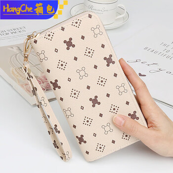 Ye yu zipper wallet women's long fashion women's student clutch new mobile phone bag korean coin purse main image