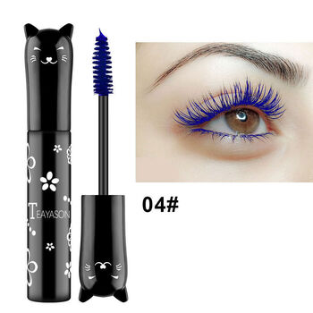 French international frendele mascara coffee brown mascara blue purple gradient pink white purple blue color mascara 4