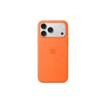 80% new apple/apple iphone 17 pro max special magsafe silicone protective case orange