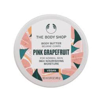 The body shop travel size collection souvenir portable small bottle body lotion body cream uk direct mail body cream pink grapefruit 50ml