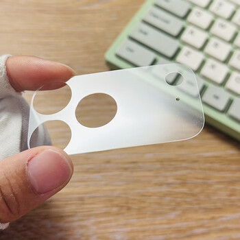 Munian is suitable for apple 17 promax base film hd ultra-thin pet soft film adapted to the glass film under the air lens transparent fiber hollow lens chassis film 17 hollow lens base film (buy 1 get 1 free) iphone 17 pro max