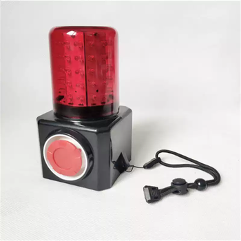 Multifunctional sound and light alarm light/magnetic charging alarm light red light yellow red