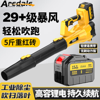 Aired lithium hair dryer rechargeable blower industrial dust removal storm blower fallen leaf snow blower computer dust blower