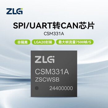 Zhiyuan electronics spi/uart to can protocol conversion chip can/fd interface expansion csm331a
