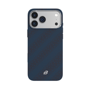 95% new blueo blue gorilla button all-inclusive suitable for apple 17promax mobile phone case iphone17promax mobile phone case kevlar magnetic aramid shell business galaxy deep blue