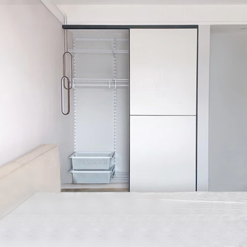 Binai home metal wardrobe customized cloakroom open wall wardrobe shelf storage walk-in environmentally friendly customizable customized special shooting, the price is subject to the actual plan