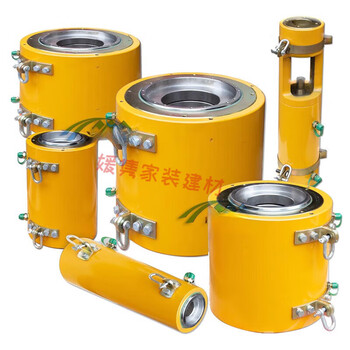 Kaooseen hollow front cassette oil roof equipment 500 tons dry gold intelligent prestressed tensioner through-core jack oil roof verification 300 yuan 100 tons