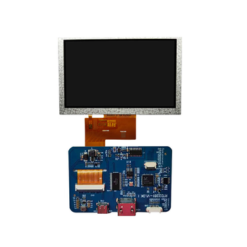 Kaiyuanda ips display hdmi driver board diy chassis secondary screen capacitor 5-inch high-definition lcd screen + hdmi driver board
