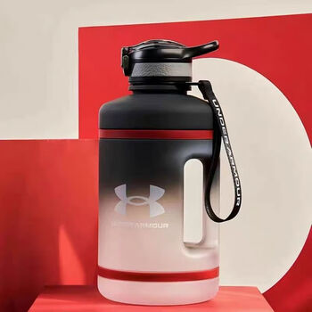 Ua ton ton bucket sports water bottle super large capacity sports running fitness unisex outdoor cold water cup 0ml