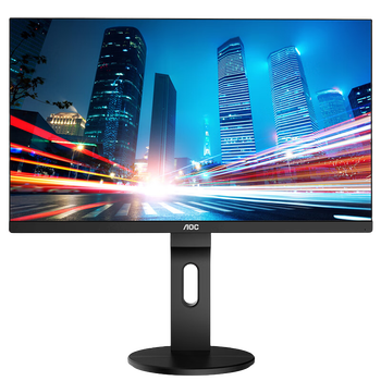 80% new aoc 23.8-inch ips 2k hd micro bezel, low blue light and no flicker, dual hdmi interfaces, ergonomic stand can be raised and lowered, lcd computer monitor q2490pxq