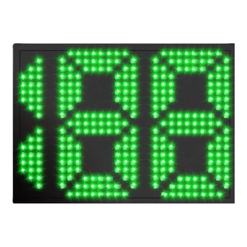 Tianjiang rear window speedometer car rear speed display car hud speedometer anti-collision and rear-end collision artifact car general c188 rear window speedometer