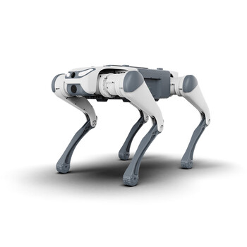Yunshenchu yunshen technology lite3 artificial intelligence quadruped robot remote control robot dog can sitting on patrol mechanical dog works electronic dog park scenic spot inspection pet dog trial version