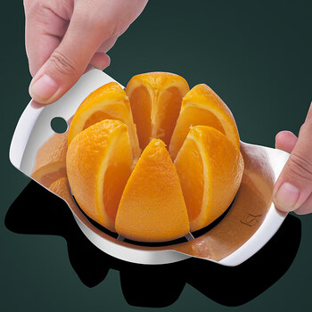 Rice slice orange artifact stainless steel navel orange dicing machine large and small tomato fruit splitting tool multi-functional small orange cutter