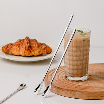 Treejack 2-pack 316l stainless steel long-handled mixing spoon korean yogurt coffee spoon cooking mixing stick