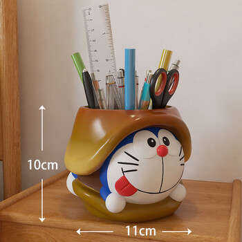 Creative cute pen holder fur storage box office multi-functional student desktop children boys and girls learning desktop