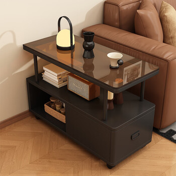 Yameile movable small coffee table sofa side table side cabinet sofa side cabinet living room movable side table side table tea table corner table