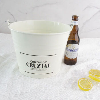 High-looking home-packed beer, outdoor picnic bar, ktv camping vehicle ice bucket, commercial stall, small ice bucket, 5 liters, beige mouth, 23 height, 18