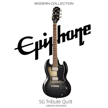 Epiphone electric guitar sg tribute qulit volcanic ash novice advanced devil horn yi pu feng american brand