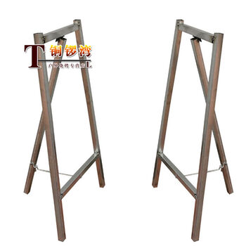 Commercial thickened carbon barbecue grill bracket with charcoal grill box horn mutton skewers grill foldable 70 bracket pair