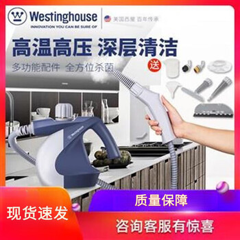 Westinghouse american westinghouse steam cleaner household handheld multi-functional high temperature and high pressure decontamination and oil fume disinfection cleaner blue gray