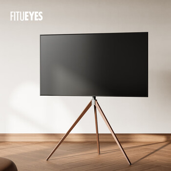 Fitueyes (43-65 inches) tv art stand movable floor-standing tv stand skyworth hisense xiaomi sony samsung and other tv universal metal wood texture bracket picasso picasso-se (adapted to 32-65 inches)