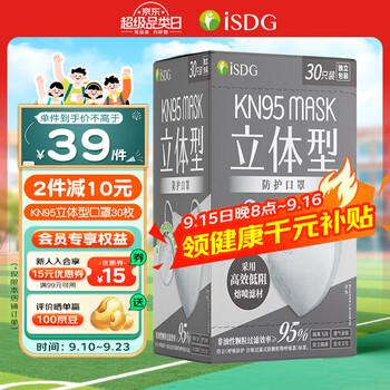 Isdgkn95 mask with good appearance and warmth in winter 3d independently packaged three-dimensional breathable disposable protective gray