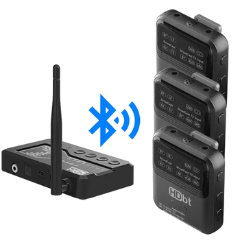 Qualcomm qcc core lc3 bluetooth 5.4 fiber optic coaxial usb broadcast auracast audio transmitter b52max one-to-three b520pro bluetooth broadcast