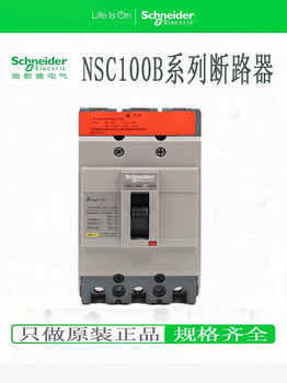 Schneider molded case circuit breaker nsc100b 3100n 3p4p 20a 25a30a40a50a60a75a8 nsc100b3040n 3p40a