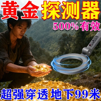 Wandefu metal detector high-precision handheld underground treasure detector detector treasure hunter outdoor archaeological gold and silver small 1 low configuration positioning + search + alarm