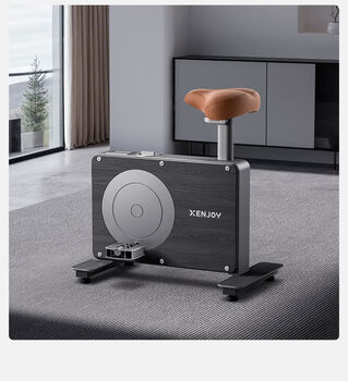 Intelligent spinning bicycle, light commercial magnetic exercise bike, sports and fitness equipment, household bicycle, installation-free, white collar, black oak model