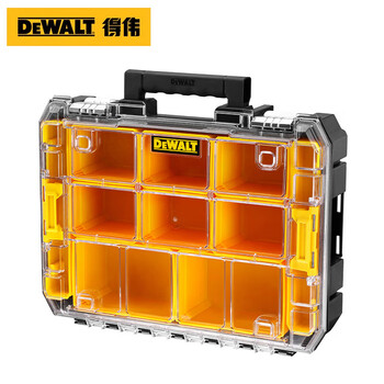 Dewalt tstak single drawer suitcase flexible system stacking box hardware tool box storage box storage system transparent parts box dwst82968-1-23