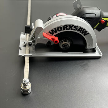 Pick-up cat vickers woodworking special cutting caliper saw board guide backer electric circular saw portable saw board cutting high precision with single bearing width 10* length 600* thickness 3mm