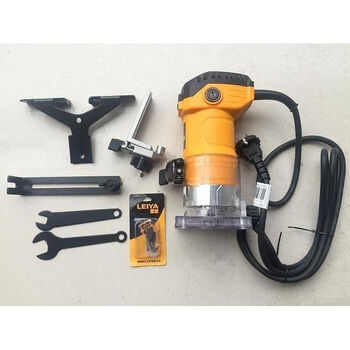 Jianyimao american ax6301 trimming machine woodworking aluminum-plastic plate slotting small gong machine engraving electromechanical wood milling hole chamfering rhea 6301 trimming machine factory standard